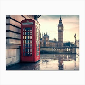 Big Ben Stock Videos & Royalty-Free Footage Canvas Print