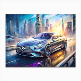 Mercedes Cls Canvas Print