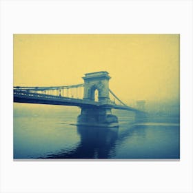 The Chain Bridge Budapest Canvas Print
