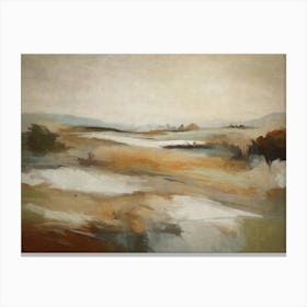 Landscape in Neutral Canvas Print