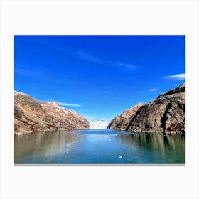 Glacier In Greenland (Greenland Series) Canvas Print