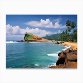 Sri Lanka Beach Canvas Print