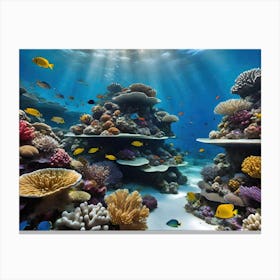 Coral Reef Canvas Print