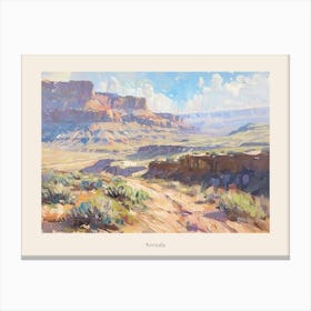 Western Landscapes Nevada 2 Poster Canvas Print