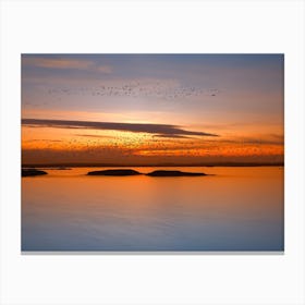By Sunset Canvas Print