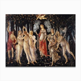 Primavera, Sandro Botticelli Canvas Print