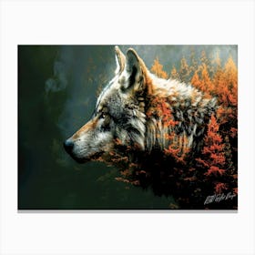 Wolf - Wolf Symbolism Canvas Print