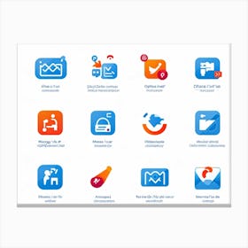 App Icons Canvas Print