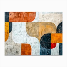 Abstract Painting modernism Canvas Print