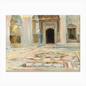 Pavement, Cairo (1891), John Singer Sargent Canvas Print