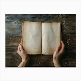 Blank Book (19) Canvas Print