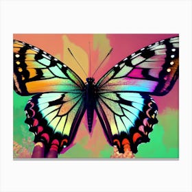 Rainbow Butterfly 19 Canvas Print