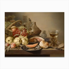 Still Life With Fruit Canvas Print