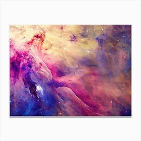 Translucent Cosmic Clouds Canvas Print