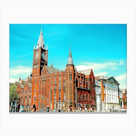 The University Of Liverpool Victoria Building Canvas Print