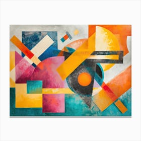 Contemporary Artwork Inspired By Kazimir Malevich 4 Canvas Print