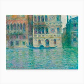 Venice, Palazzo Dario (1908), Claude Monet Canvas Print