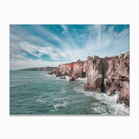 Cliffs Of Portugal Canvas Print