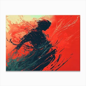 Samurai 4 Canvas Print