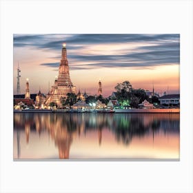 The Temple Of Dawn Canvas Print