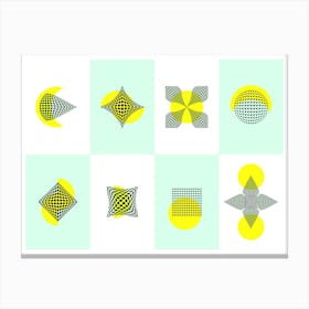 Dots for Shapes 2 Canvas Print