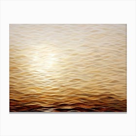 Golden Rays Canvas Print