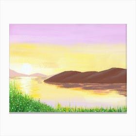 Summer dawn Canvas Print