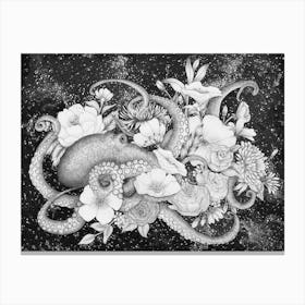 Magic Ocean Octoups Canvas Print