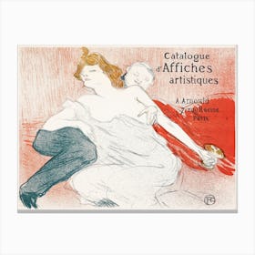 The Debaucher (1896), Henri de Toulouse-Lautrec Canvas Print