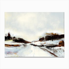 Winter Roads Canvas Print