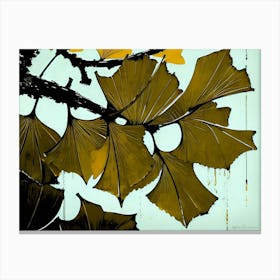 Ginkgo Leaves 47 Canvas Print