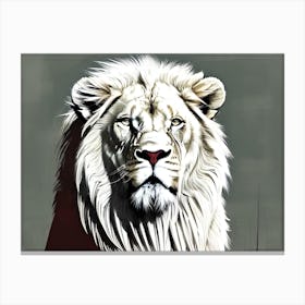 Lion art 71 Canvas Print