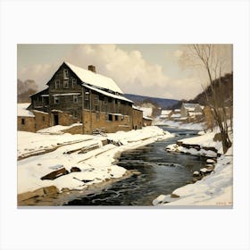 Winter Scene 1 Canvas Print
