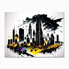 New York City Skyline 7 Canvas Print