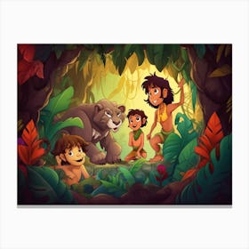 Jungle Book 18x24 1 Canvas Print