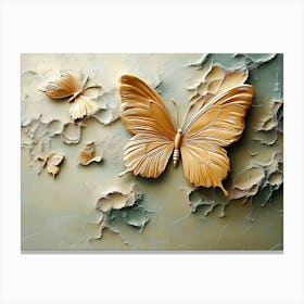 Beautiful Butterfly 3d Canvas Print