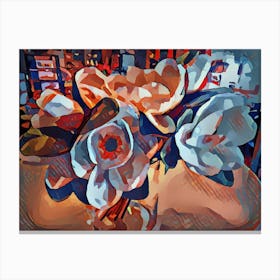 Magnolias 1 Canvas Print