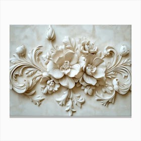 Floral Wall Art 12 Canvas Print