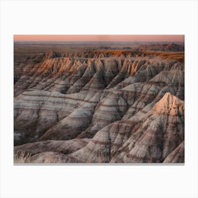 South Dakota Desert Canvas Print
