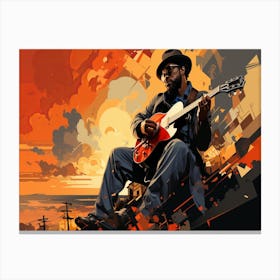 Blues Canvas Print