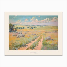 Western Landscapes Great Plains 1 Poster Canvas Print
