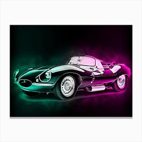 Jaguar Xkss Canvas Print