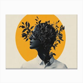 Woman'S Head 19 Canvas Print