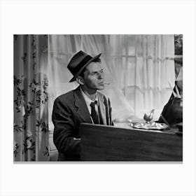 Frank Sinatra As Barney Sloan In Young At Heart Canvas Print