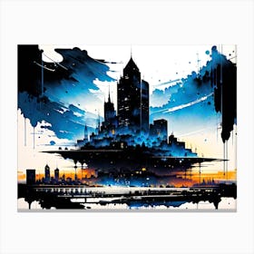 Cityscape 15 Canvas Print