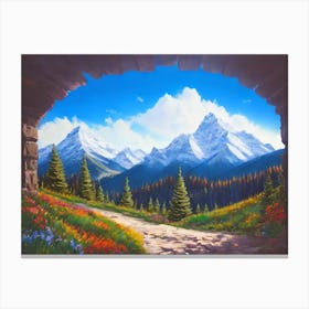 Mountain Road Canvas Print