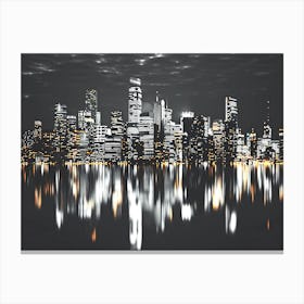 New York City Skyline 7 Canvas Print