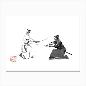 Samurai Status Quo Canvas Print