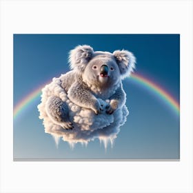 Cloud Koala Canvas Print