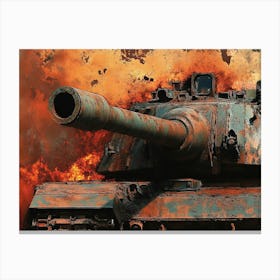 Tiger Tank Canvas Print